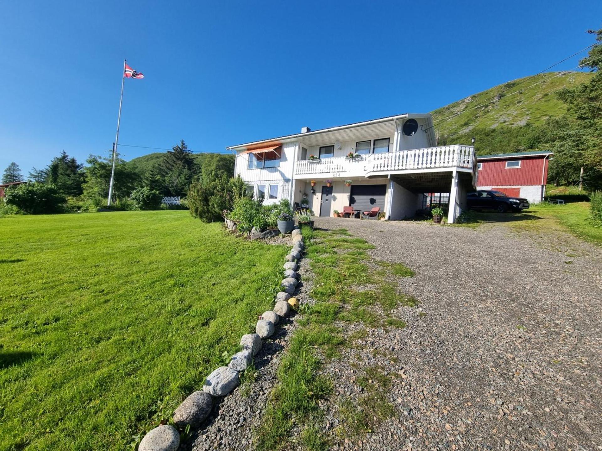 Ferienwohnung Gravermark Brenna Exterior foto